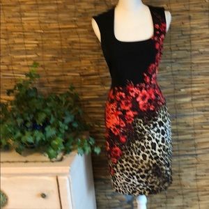 Cute square neck knit dress.